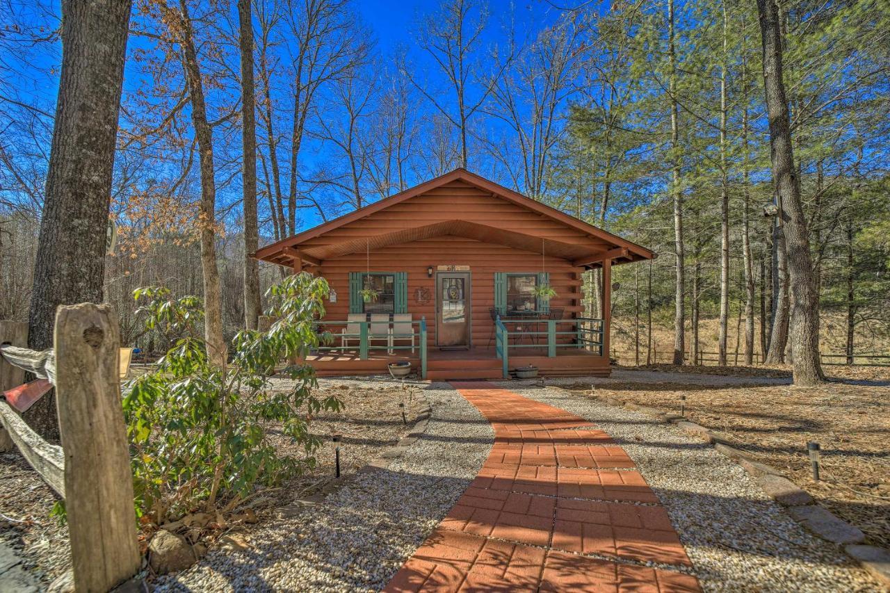 Franklin Cabin With Porch Near Hiking And Waterfalls! Exterior foto